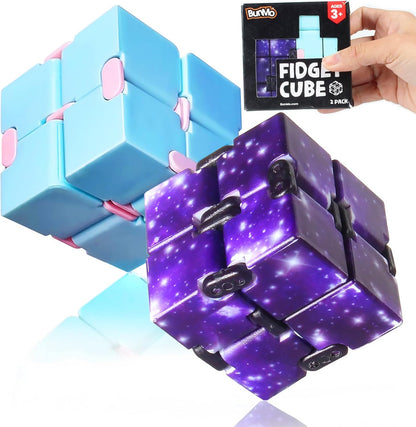 BUNMO Infinity Cube Fidget Toy - Stimulating & Engaging Fidget Toy - Teen Boy Toys - Fidgets for