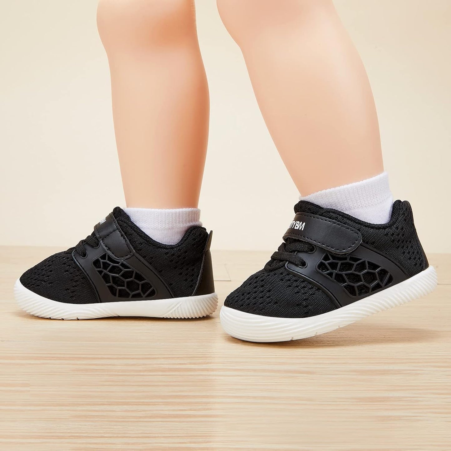 BMCiTYBM Baby Boy Girl Shoes Breathable Mesh Walking Shoes Lightweight Non-Slip Sneakers Infant