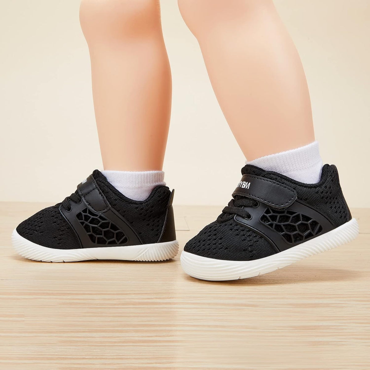 BMCiTYBM Baby Boy Girl Shoes Breathable Mesh Walking Shoes Lightweight Non-Slip Sneakers Infant