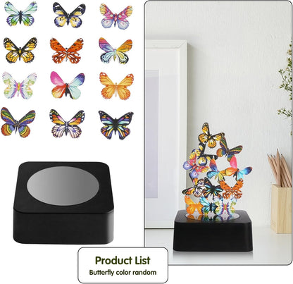 Desk Toys for Office for Adults Desktop Magnetic Butterflies Sculpture Desk Decorations for Women