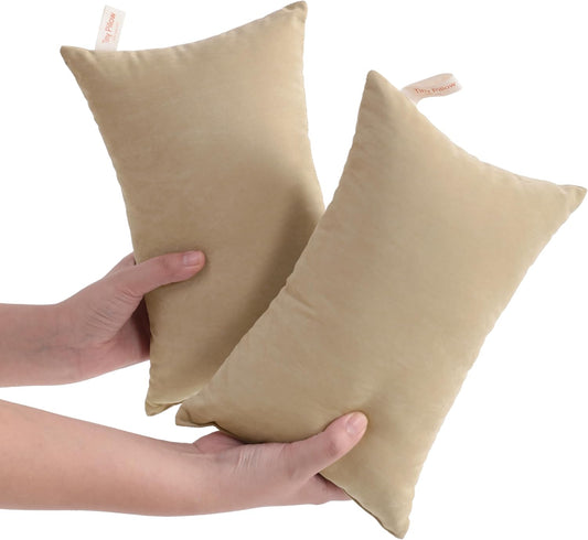 NTBAY Tiny Pillows, Down Alternative 7"x11" Microfiber Mini Pillow for Travel, Pets, Soft Machine