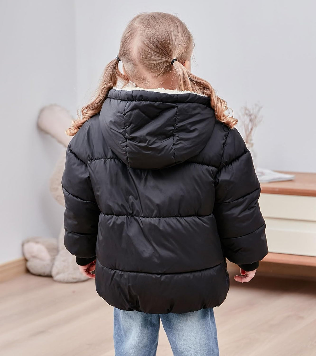 TUONROAD 1-6T Baby Girl Boy Winter Fleece Coats Toddler Warm Puffer Jackets Kids Down Alternative