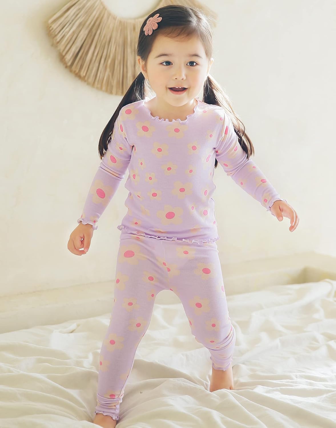 VAENAIT BABY 6M-12Y Kids Unisex Girls & Boys Soft Comfy Modal Tencel Sleepwear Pajamas 2pcs or 4pcs
