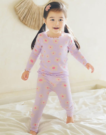 VAENAIT BABY 6M-12Y Kids Unisex Girls & Boys Soft Comfy Modal Tencel Sleepwear Pajamas 2pcs or 4pcs