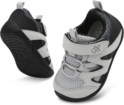 LeIsfIt Baby Shoes Boys Girls First Walking Shoes Non-Slip Toddler Breathable Sneakers Infant