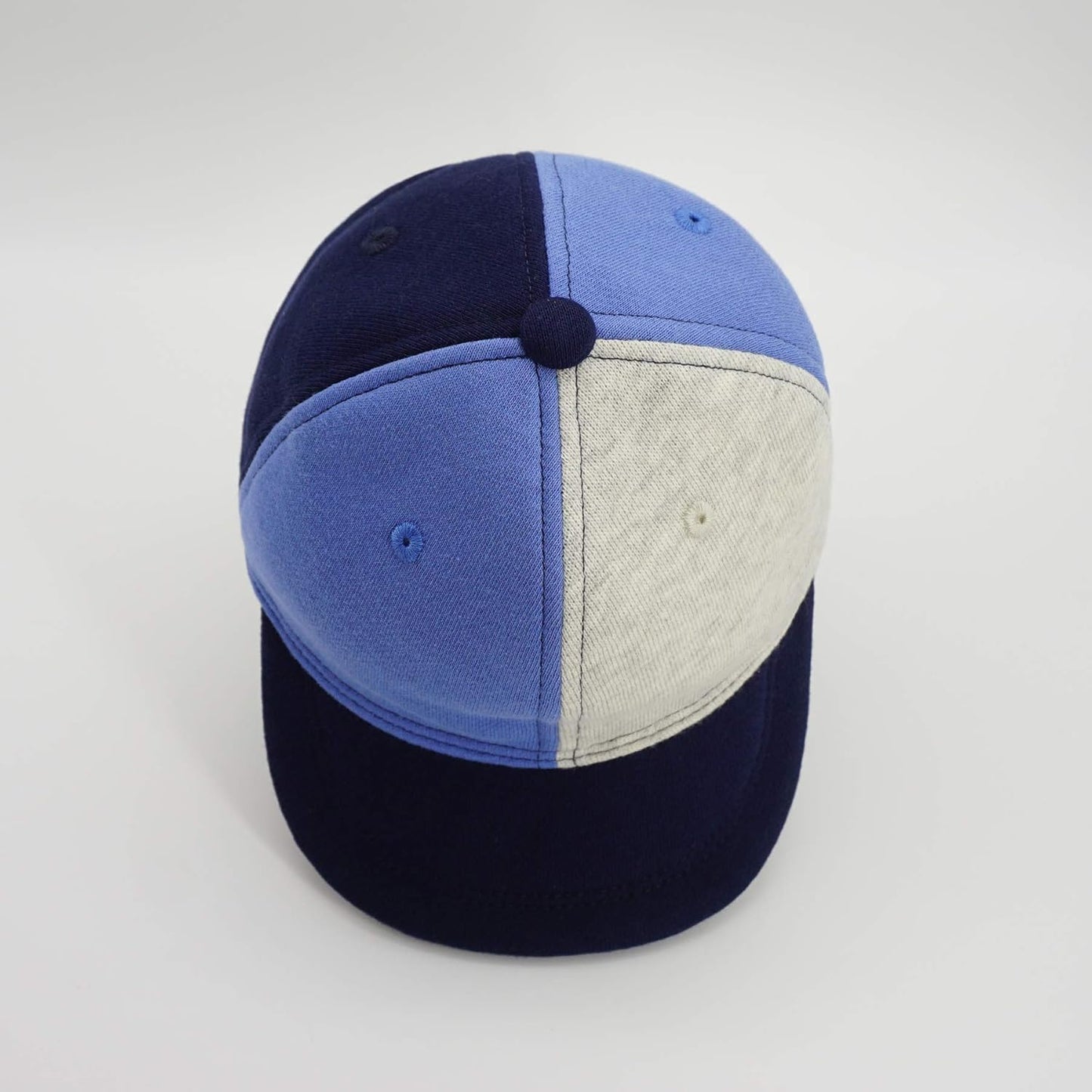 Keepersheep Baby Baseball Cap Infant Sun Hat, Cotton Knit with Soft Brim, Adjustable Soft Newborn