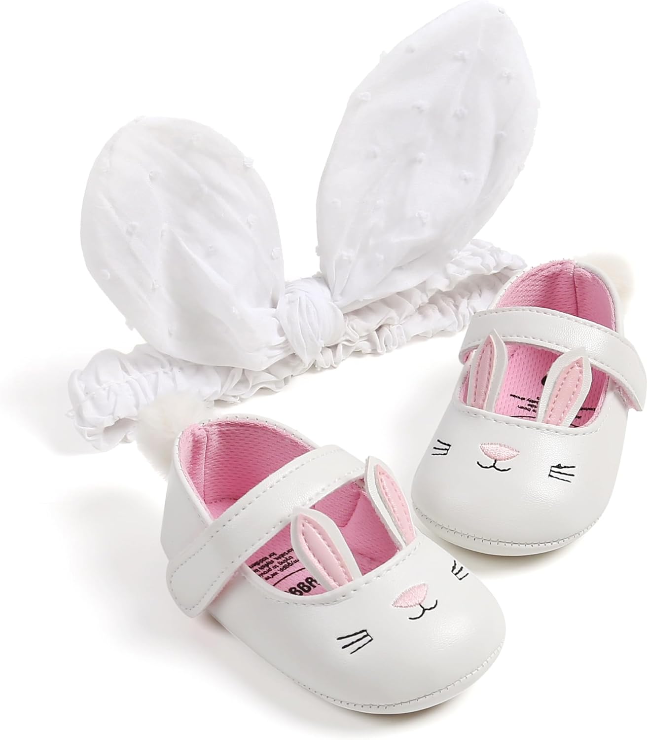 Baby Shoes Mary Jane Flats Non Slip Soft Sole Infant Toddler Sneakers First Walkers Party Christmas