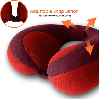 INFANZIA Kids Chin Supporting Travel Neck Pillow, Helps Support Head and Neck, Comfortably Designed