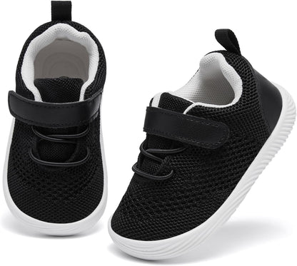 MORENDL Toddler Sneakers Baby Boys & Girls Barefoot Shoes Lightweight Breathable Walking Running