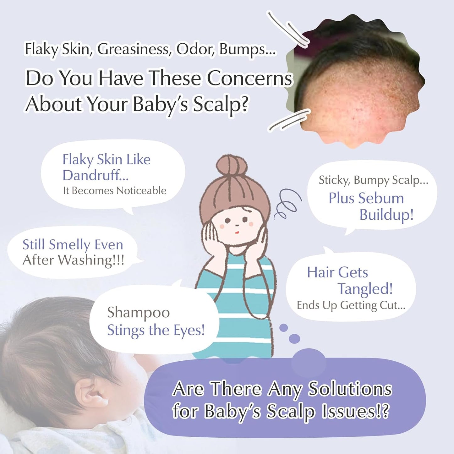 Mama&Kids Baby Hair Shampoo 370 ml / 12.51 fl oz Baby Shampoo for sensitive skin, Toddler Shampoo