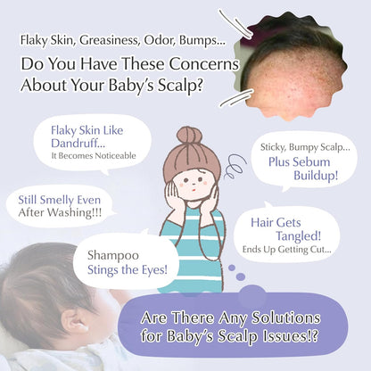 Mama&Kids Baby Hair Shampoo 370 ml / 12.51 fl oz Baby Shampoo for sensitive skin, Toddler Shampoo