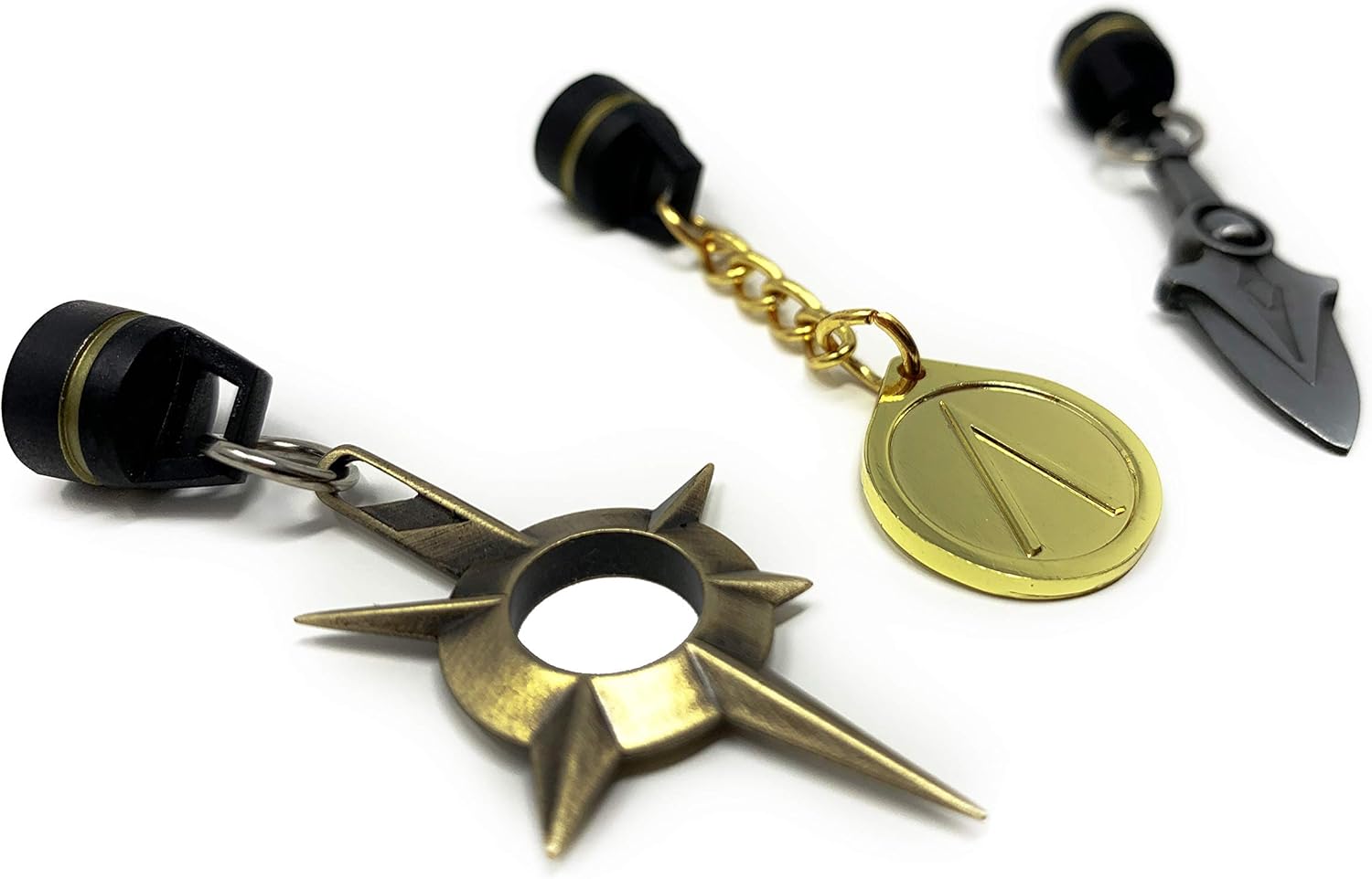 Citadel Black Mini Desktop Buddy - 3 Pack - Magnetic Metal Gaming Accessory with Drawstring Bag