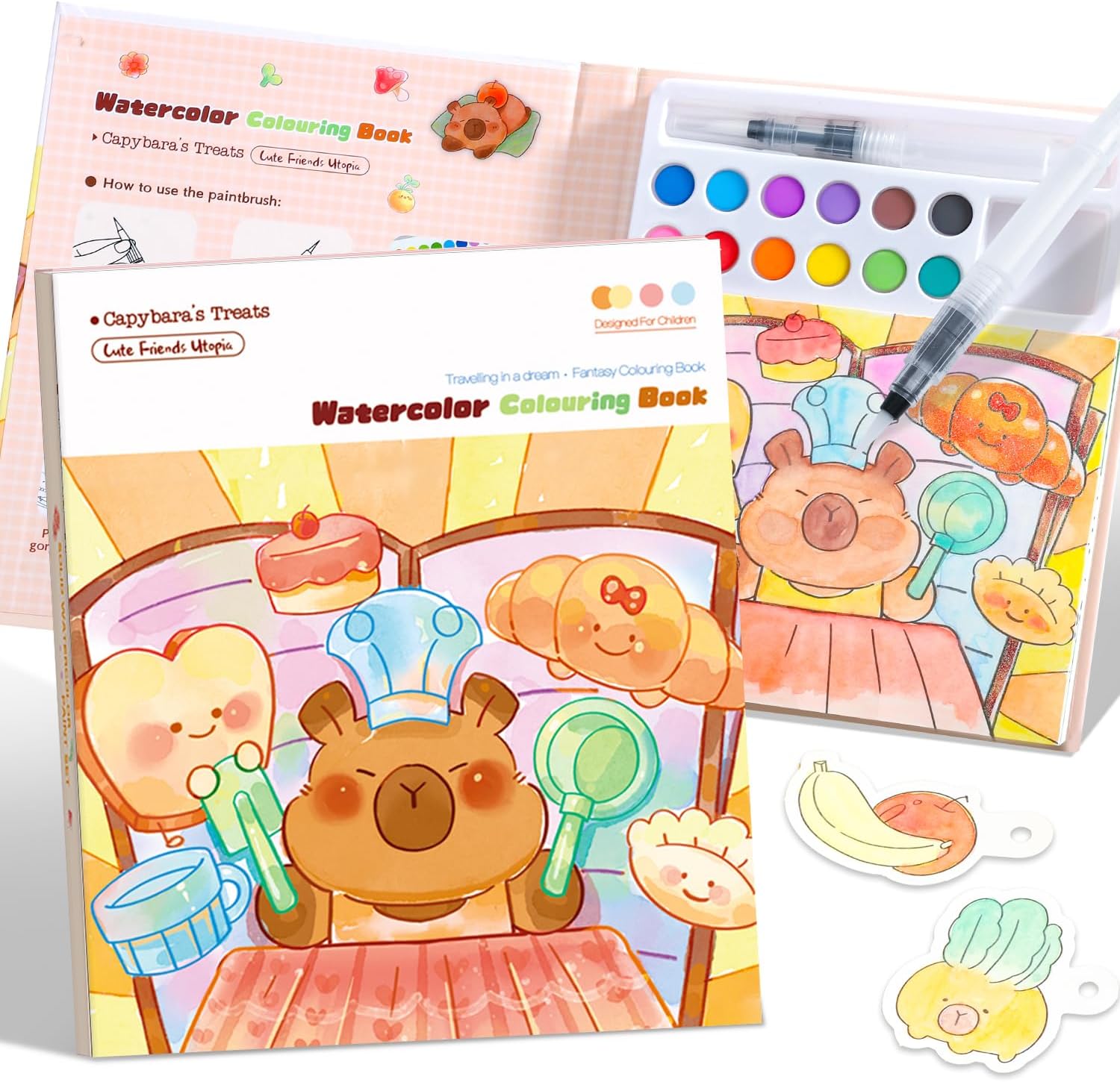 Paint with Water Coloring Books for Kids Ages 3-5, 4-8 – Cute Coloring Book for Teens,Arts and