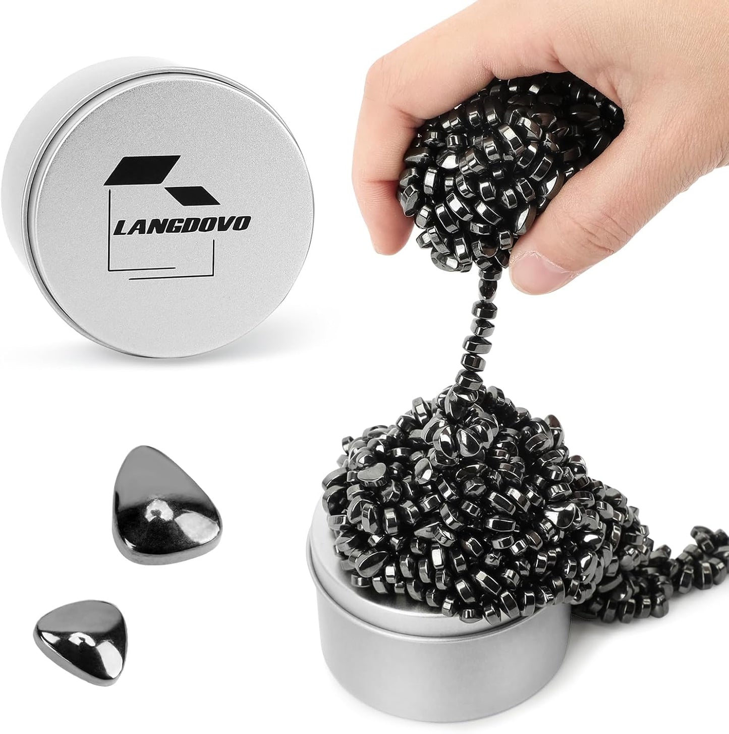 Magnetic Putty Over 600 Weak Magnetic Beads Fidget Ferrite Putty Crags Magnetic Stones Fun Quiet