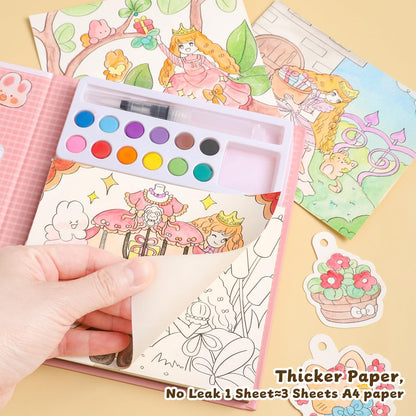 Paint with Water Coloring Books for Kids Ages 3-5, 4-8 – Cute Coloring Book for Teens,Arts and