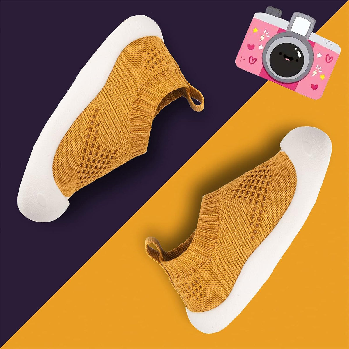 Baby First-Walking Shoes 1-4 Years Kid Shoes Trainers Toddler Infant Boys Girls Soft Sole Non Slip