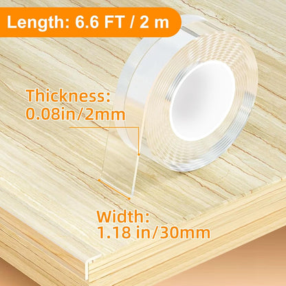 Clear Soft Corner Protectors for Furniture Strip,1.18 in x 6.6 FT,Sharp Edge & Table Bumper,Window