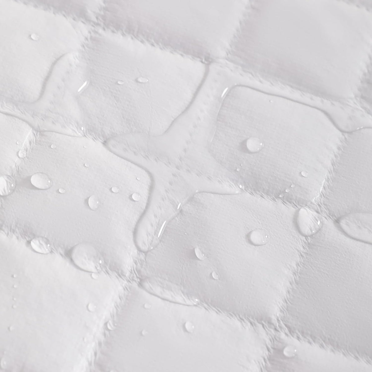 NTBAY 2 Pack Waterproof Crib Mattress Protector, Quilted 28"x52" Toddler Fitted Sheet - Machine