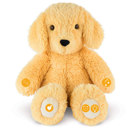 BEREST Baby Cry Sensor Sleepy Dog Sleep Soother Sleeping Aid White Noise Infant Stuffed Animal
