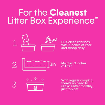 Boxie® Glo™ 30 Day Odor Control Clumping Clay Cat Litter, 40 lb, Multi-Cat, 99.9% Dust-Free, Low