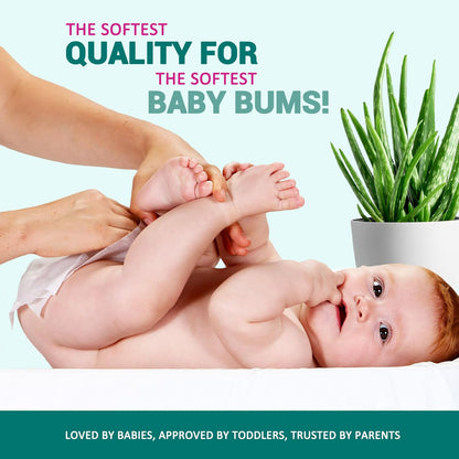MED PRIDE Scented Baby Wipes Packs in Bulk, 24 Packs X 80 = 1920 Count, Alcohol-Free, Paraben-Free