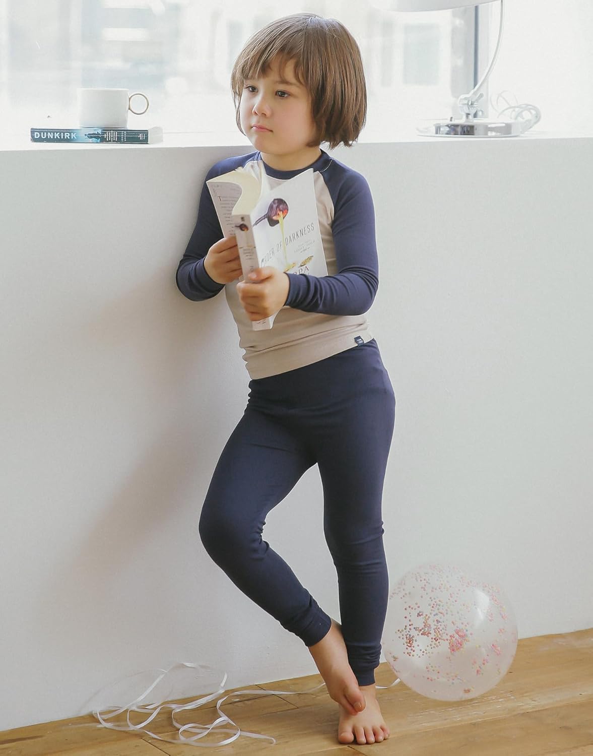 VAENAIT 6M-12Y Toddler Toddler Kids Toddler Girls Boys Soft Comfy Modal Tencel Solid Raglan