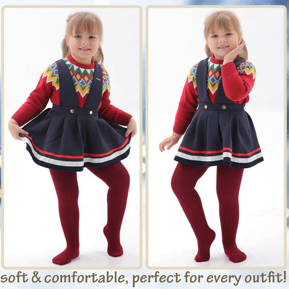 Mini angel Baby Tights Toddler Girl Tights Seamless Cable Knit Leggings Soft Cotton Stockings