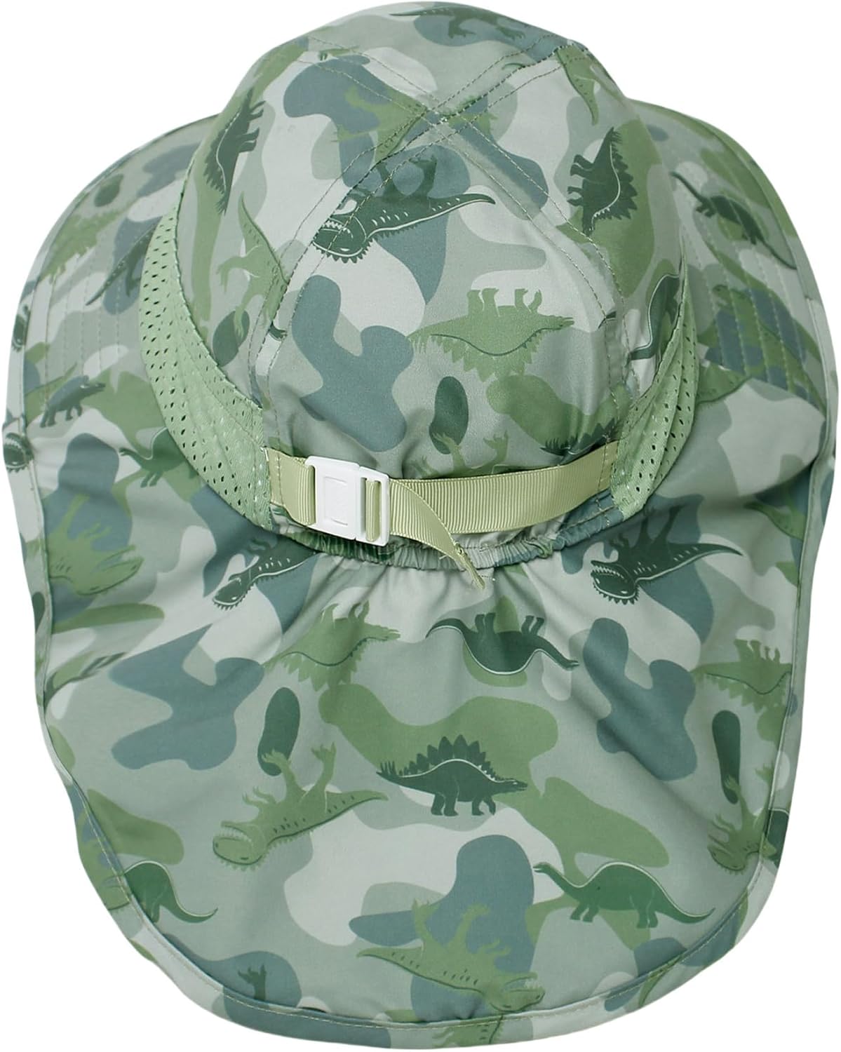 CHUNG Baby Sun Protection Hat Summer Toddler Adjustable UPF 50+ Wide Brim Neck Flap Beach Caps Boys