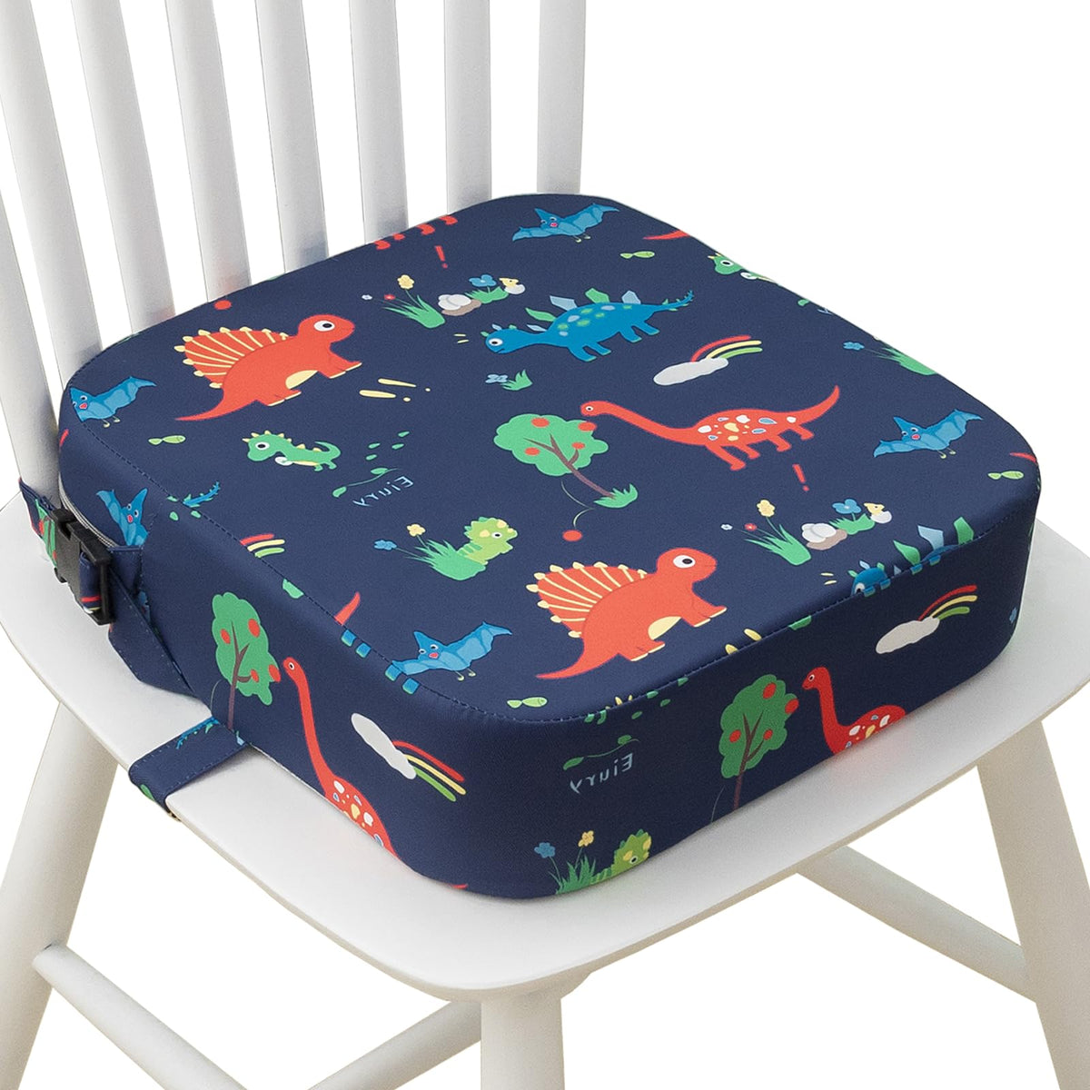 Eiury Toddler Booster Seat for Dining Table, Portable Kids Booster Seat with Safety Buckles