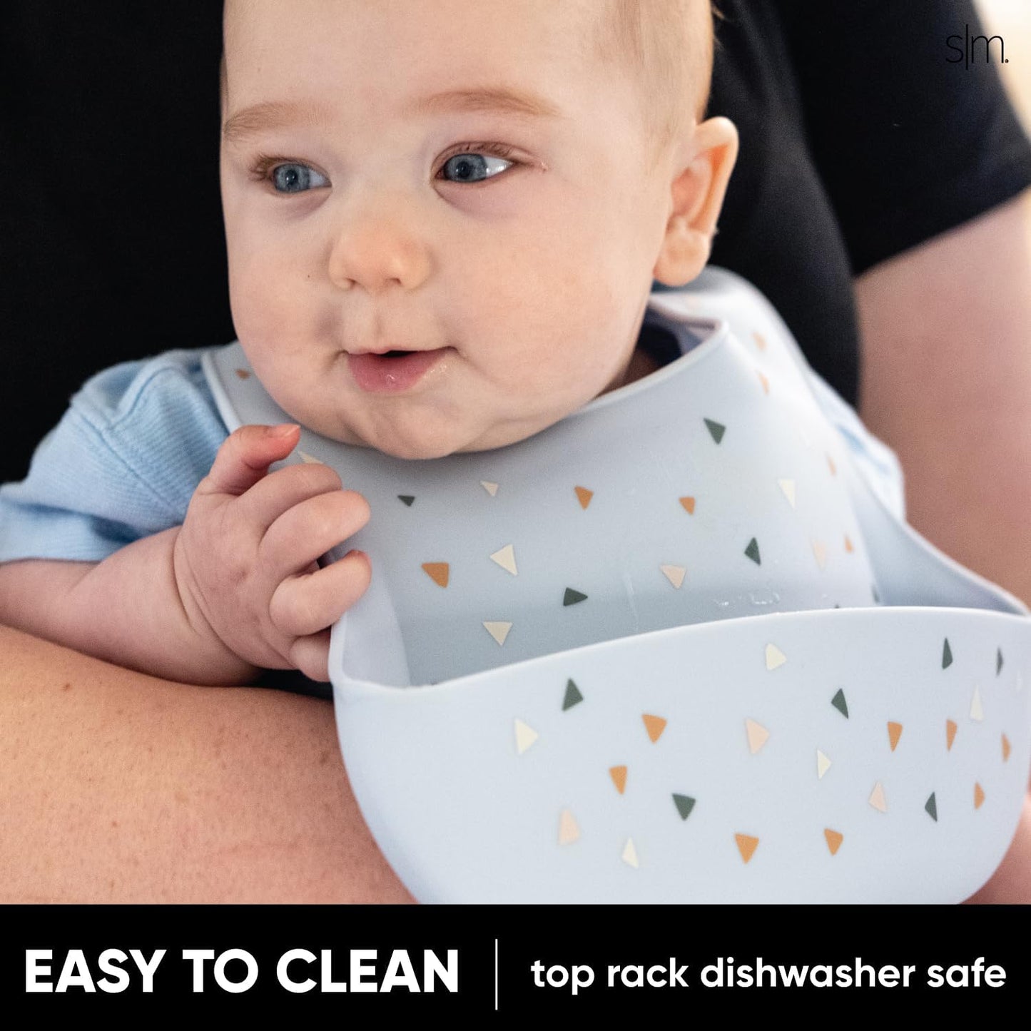 Simple Modern Silicon Bib Toddler food bib