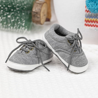 Morbido Infant Baby Boys Girls Canvas Sneaker Toddler Slip On Anti Skid Newborn First Walkers Candy