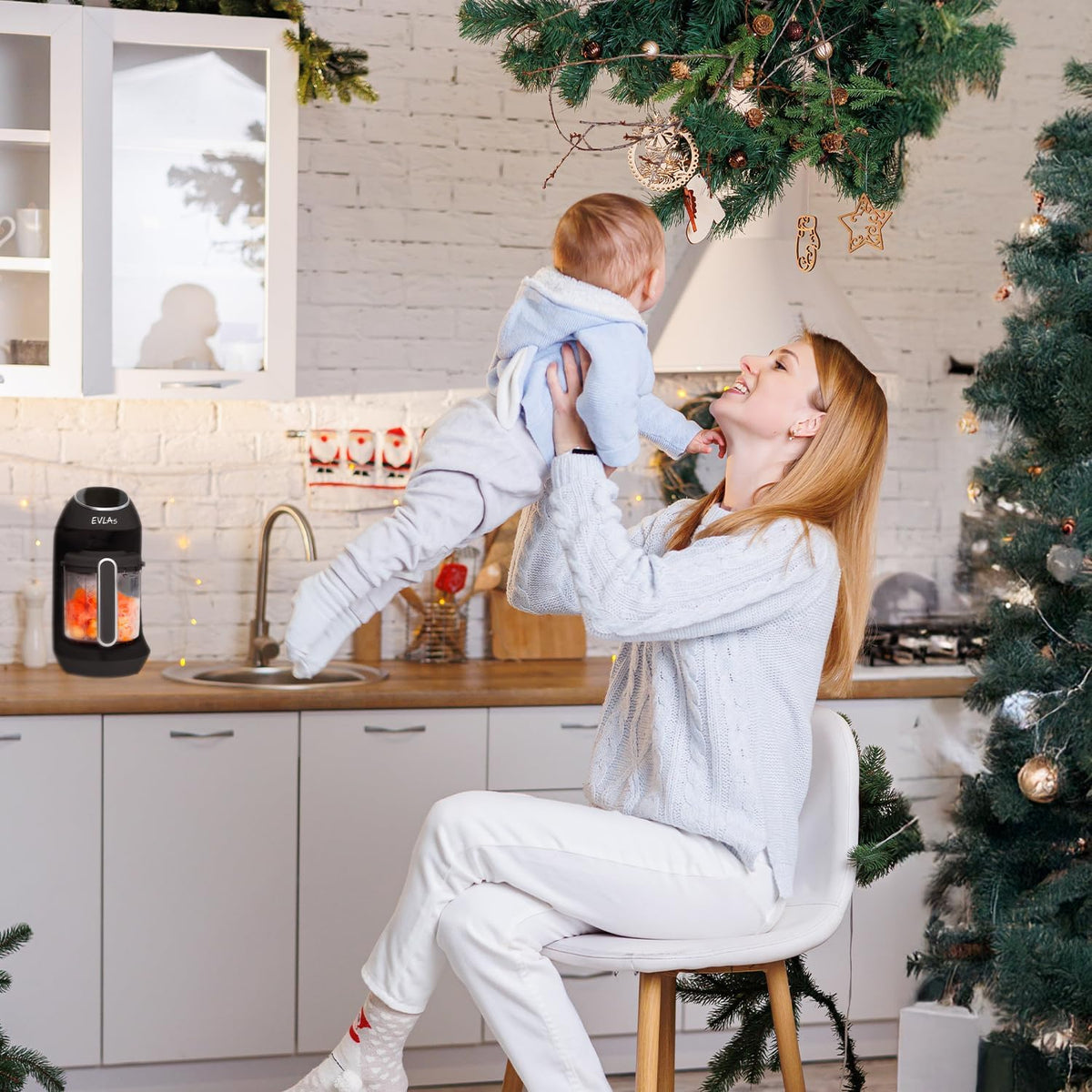 EVLA'S Baby Food Maker, Steamer, Blender, Baby Food Processor for Healthy Homemade Baby Food in