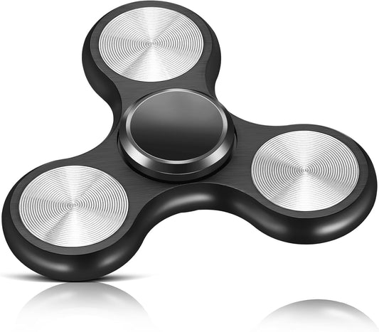 Metal Fidget Spinner for Adults, Silent Sensory Fidget Toys Adults Hand Spinners for ADHD Anxiety