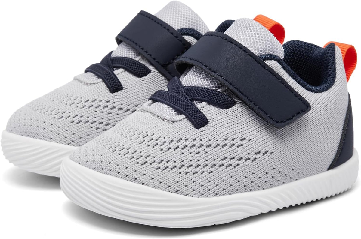 MORENDL Toddler Sneakers Baby Boys & Girls Barefoot Shoes Lightweight Breathable Walking Running