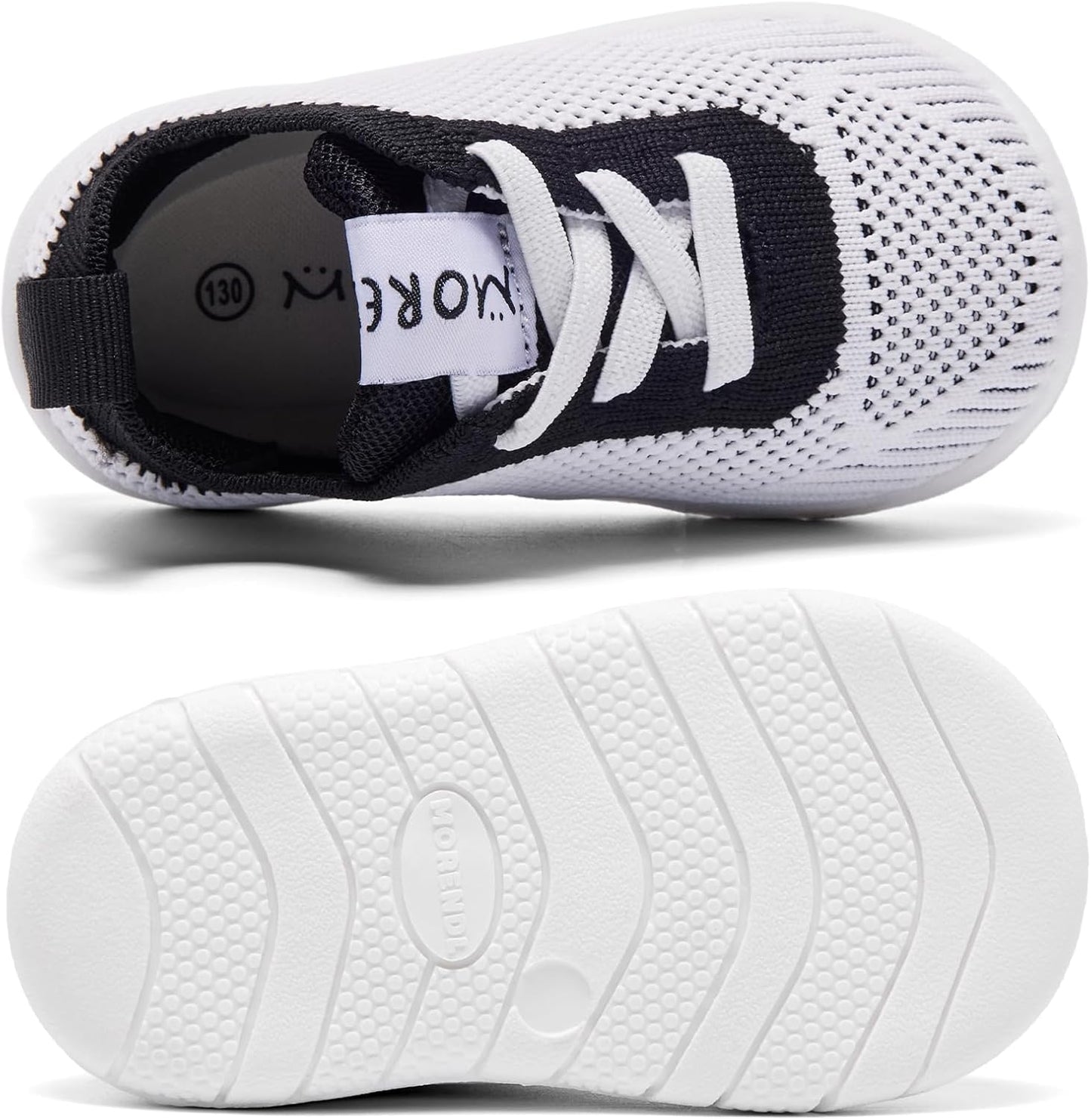 MORENDL Toddler Shoes Baby Walking Sock Shoes Infant Sneakers 0-4 Years Boy Girl Barefoot Tennis
