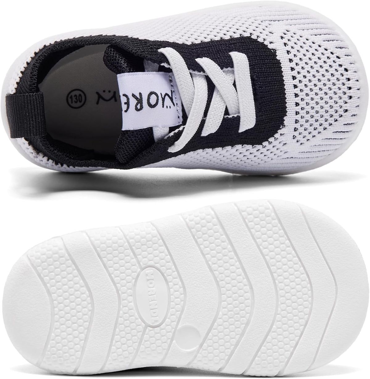MORENDL Toddler Shoes Baby Walking Sock Shoes Infant Sneakers 0-4 Years Boy Girl Barefoot Tennis