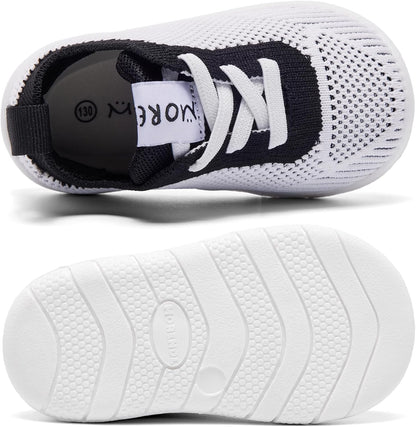 MORENDL Toddler Shoes Baby Walking Sock Shoes Infant Sneakers 0-4 Years Boy Girl Barefoot Tennis