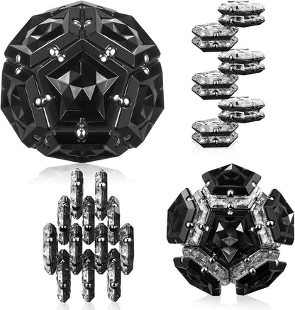 Magnetic Fidget Sphere Stress Relief Toys for Adults Kids, Anxiety Sensory Fidget Toys with Strong