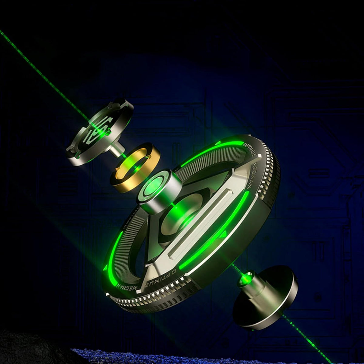 Fidget Spinner for Adults Big Heavy Metal Fidget Spinner Aswesome and Fast Fidget Spinner Longest