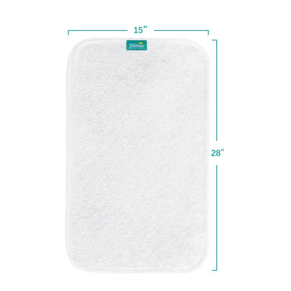 Changing Pad Liner 5 Count, Waterproof Larger Changing Pad Cover 28" X 15", Cotton Terry, Absorbent