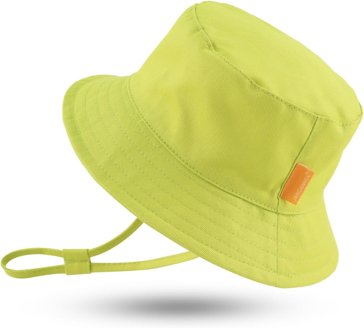 JANGANNSA Cotton Baby Sun Hat Infant Toddler Boys Girls Bucket Hats Summer Sun Protection Kids