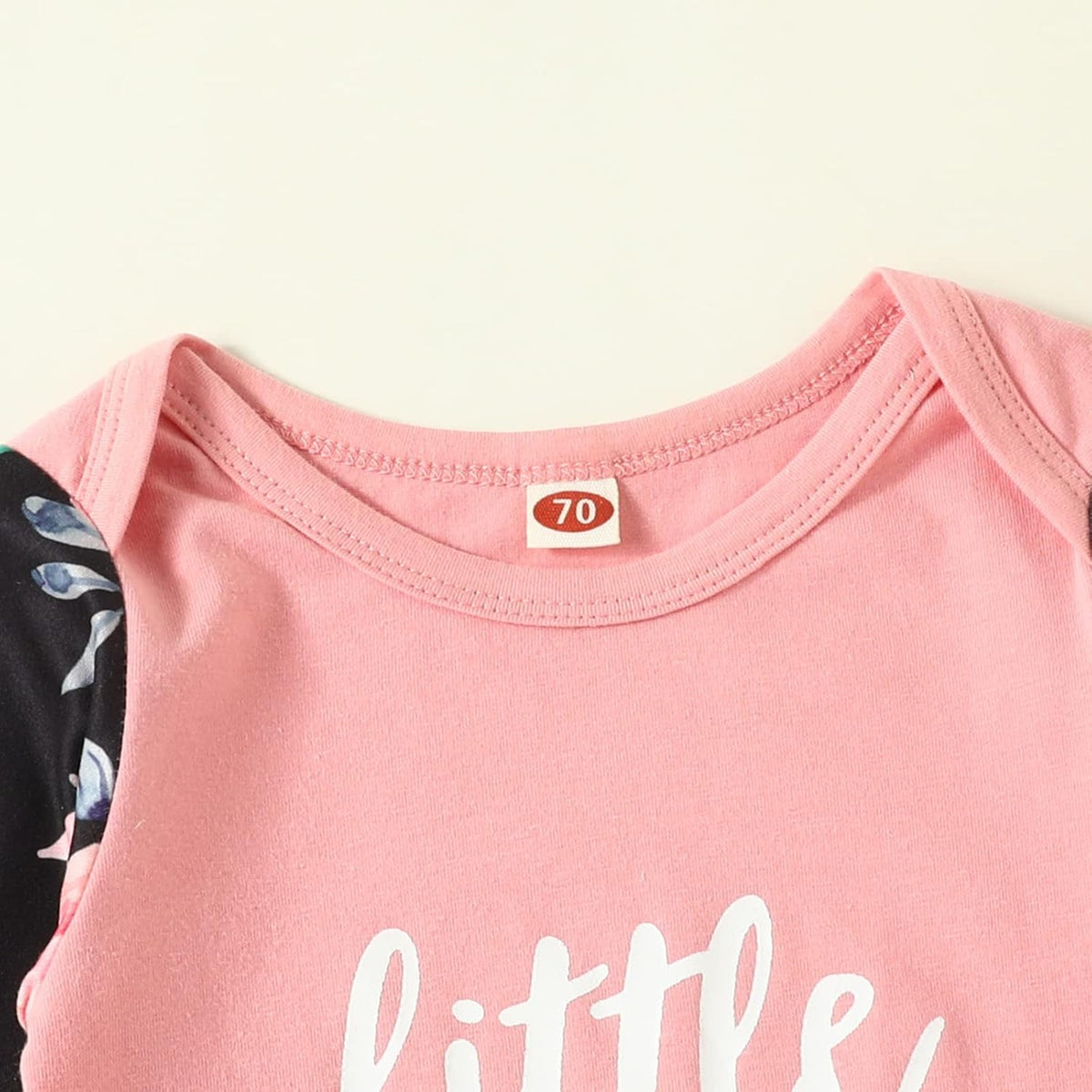 AMAWMW Newborn Baby Girl Little Sister Sleeper Gown Stripe Long Sleeve Nightgown Pajamas Gifts