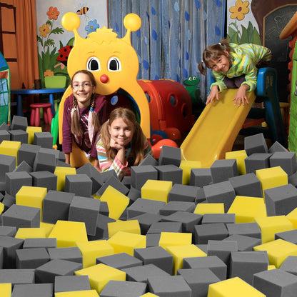Foam Pit Cubes, 24 PCS 5 Inches Gymnastics Foam Blocks Trampoline Blocks, Multi-Sport Protective
