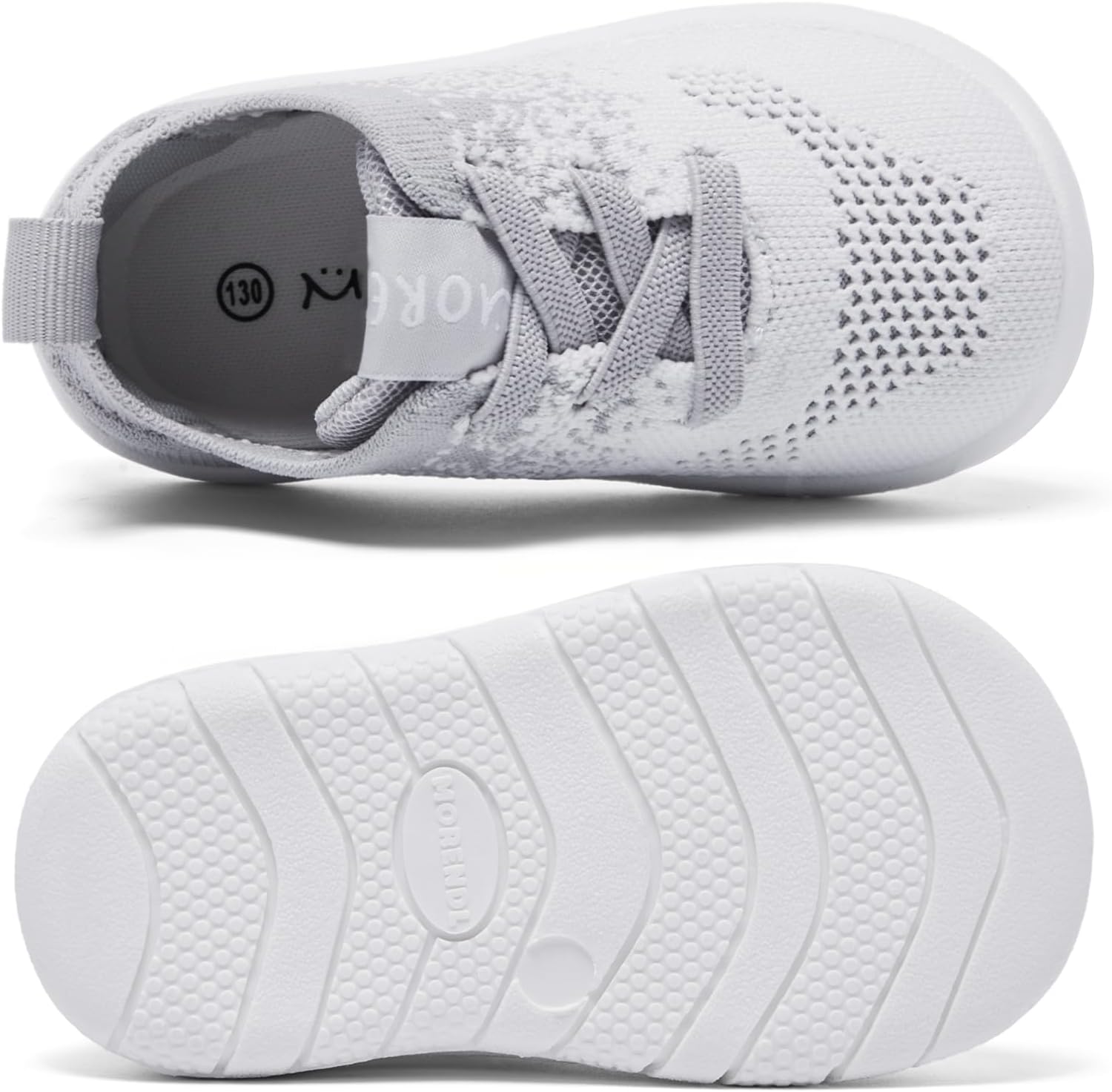 MORENDL Toddler Shoes Baby Walking Sock Shoes Infant Sneakers 0-4 Years Boy Girl Barefoot Tennis