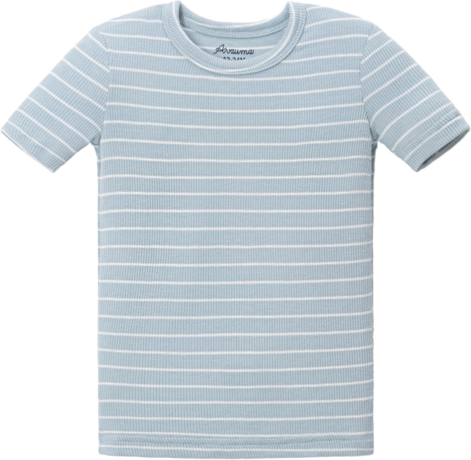 AVAUMA Stripe Pattern Baby Boys Girls Pajama Set Kids Toddler Snug fit Ribbed Sleepwear pjs for