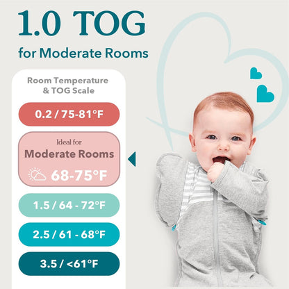 Love to Dream Swaddle UP, Baby Sleep Sack, Self-Soothing Swaddles for Newborns, Snug Fit Helps Calm