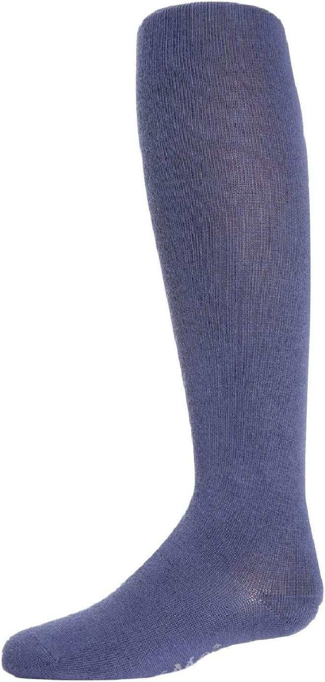 MeMoi Soft Pima Cotton Tights for Girls, Soft and Lightweight Opaque Tights for girls - Sizes 8 to