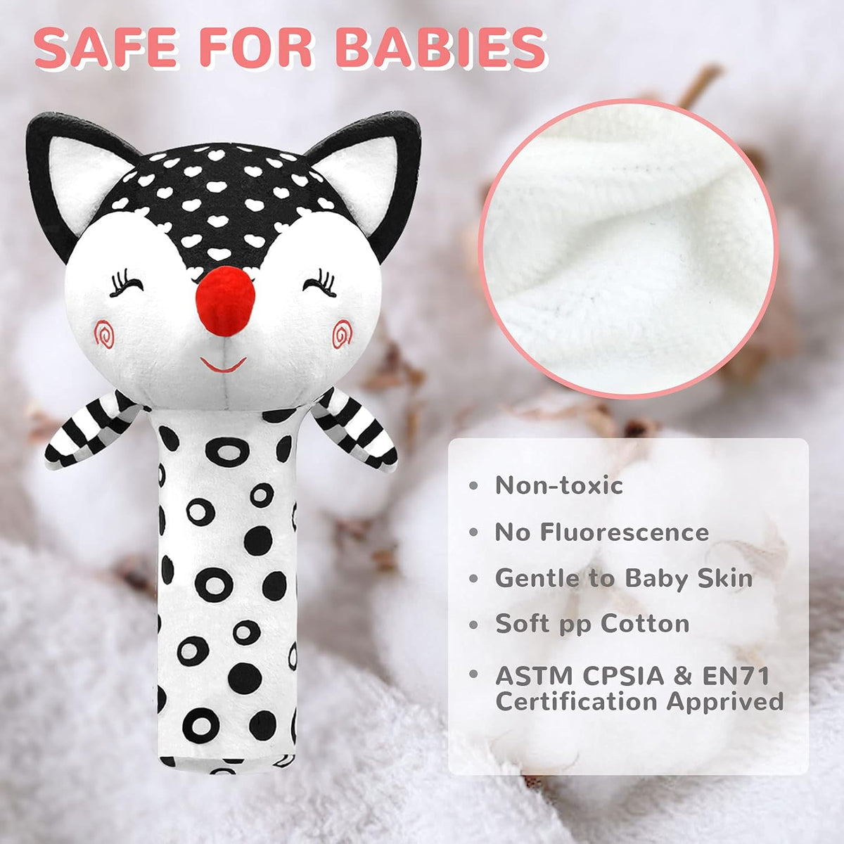 Baby Rattles 0-6 Months Newborn Toys Infant Toys 0-6 Months Rattles for Babies 0-6 Months Baby Toys
