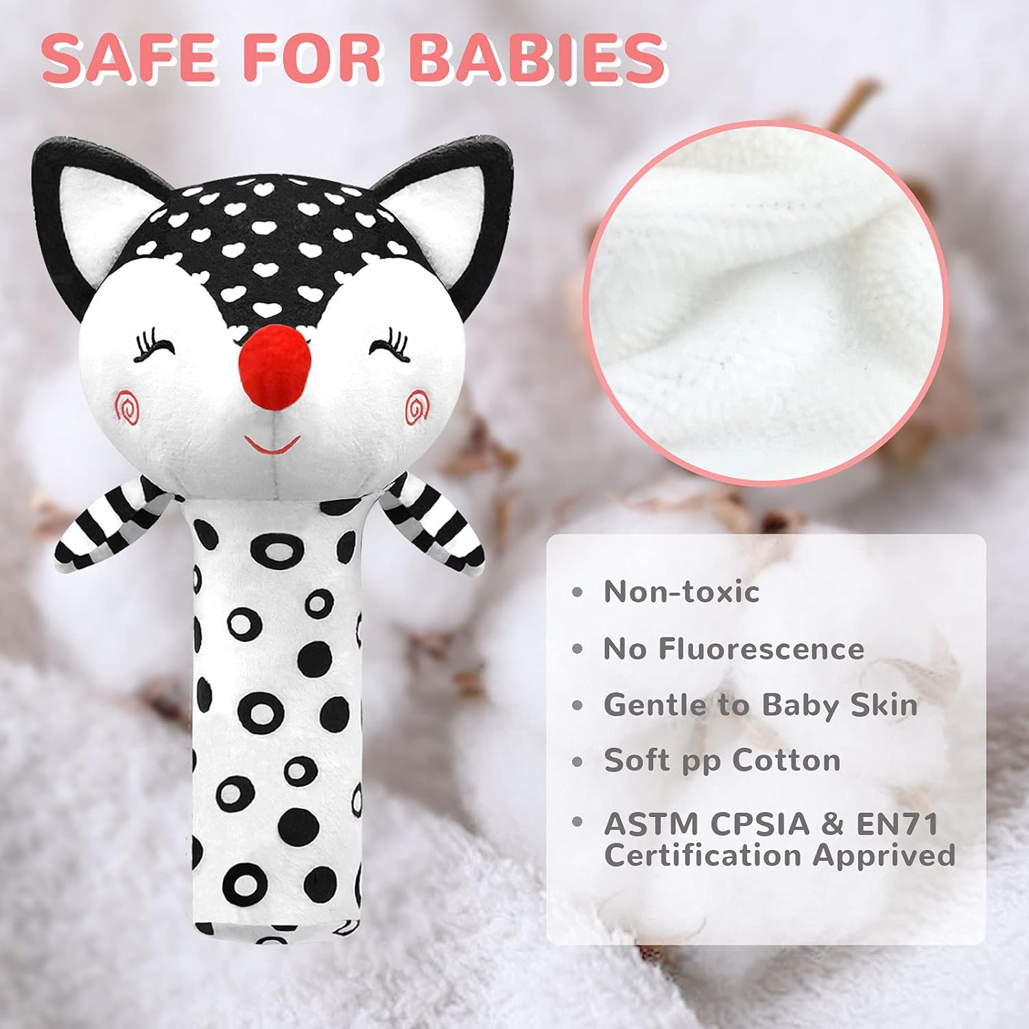 Baby Rattles 0-6 Months Newborn Toys Infant Toys 0-6 Months Rattles for Babies 0-6 Months Baby Toys