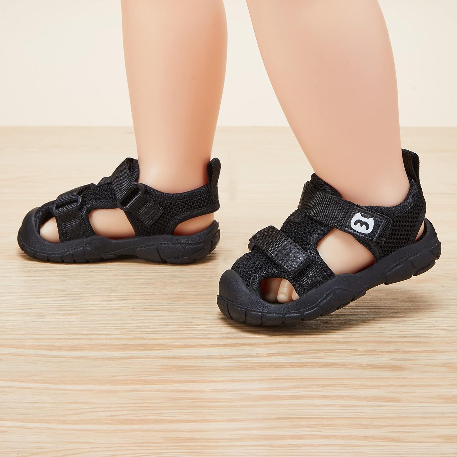 BMCiTYBM Baby Boy Girl Closed Toe Summer Sandals Lightweight Shoes Infant Non-Slip First Walking